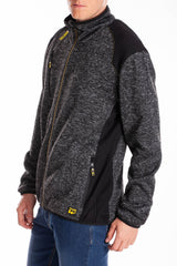 Felpa con zip a collo alto con tasche Interno trapuntato RICHIE RICA LEWIS GRIGIO