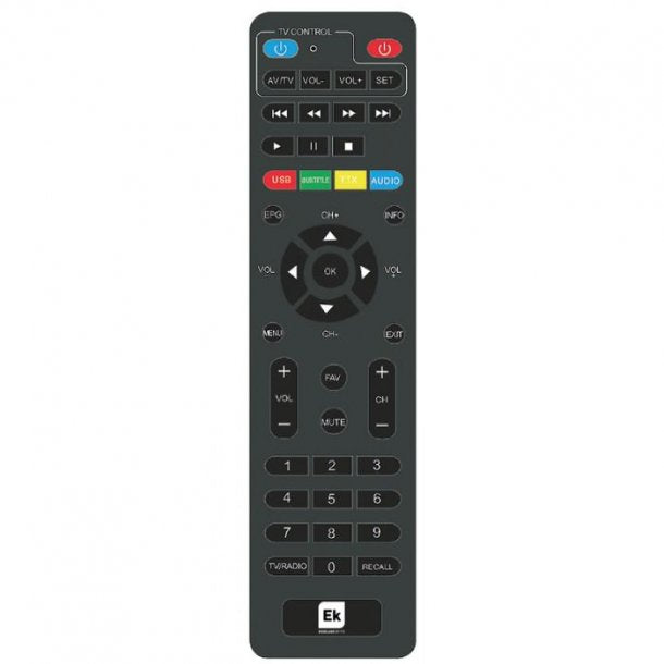 Decoder DTT EK RICEVITORE HDMI STICKER DVB-T2 H.265 HDMI 10 BIT