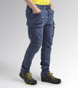 PANT STONE CARGO LIGHT  Jeans da lavoro Diadora Utility Blu 177651 C9513