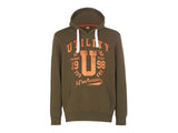 Diadora Utility Felpa da lavoro con cappuccio Hood Graphic 171665 70226 VERDE MILITARE