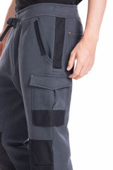 Pantaloni da lavoro  stile jogg WOGG Grigio Rica Lewis