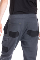 Pantaloni da lavoro  stile jogg WOGG Grigio Rica Lewis