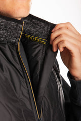 Gilet trapuntato con tasche ARCHIE RICA LEWIS GRIGIO