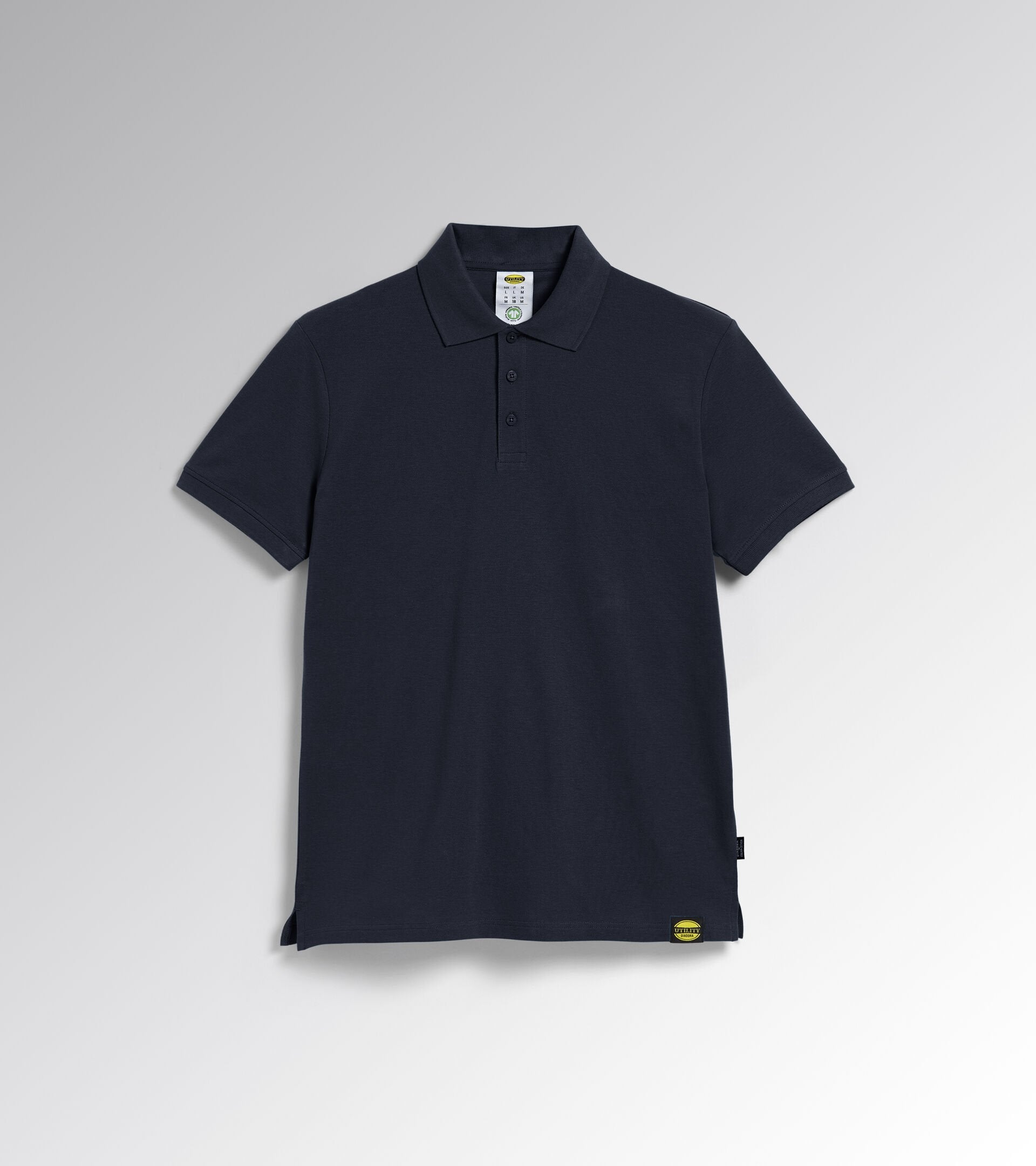 Diadora Utility POLO MC ATLAR ORGANIC MANICA CORTA BLU CLASSICO 177955 60062