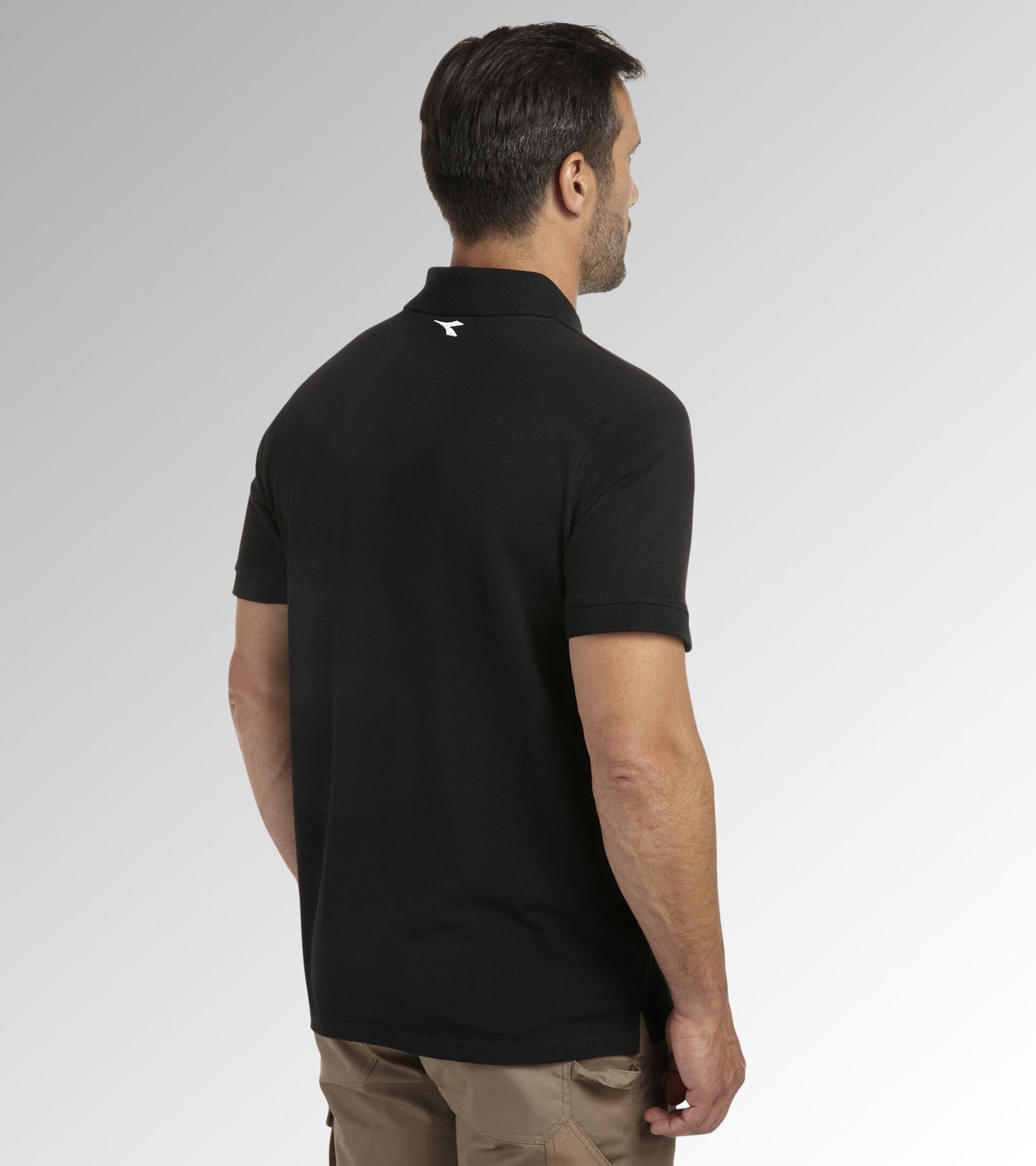 Diadora Utility POLO MC ATLAR ORGANIC MANICA CORTA NERO 177955 80013