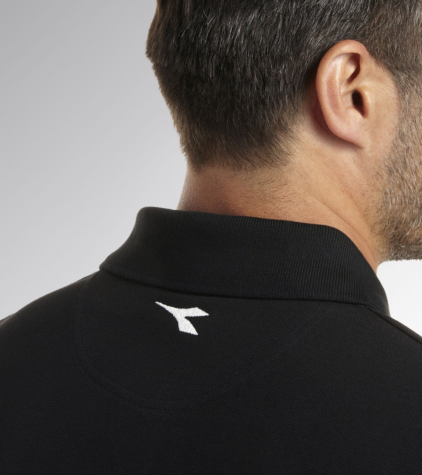 Diadora Utility POLO MC ATLAR ORGANIC MANICA CORTA NERO 177955 80013