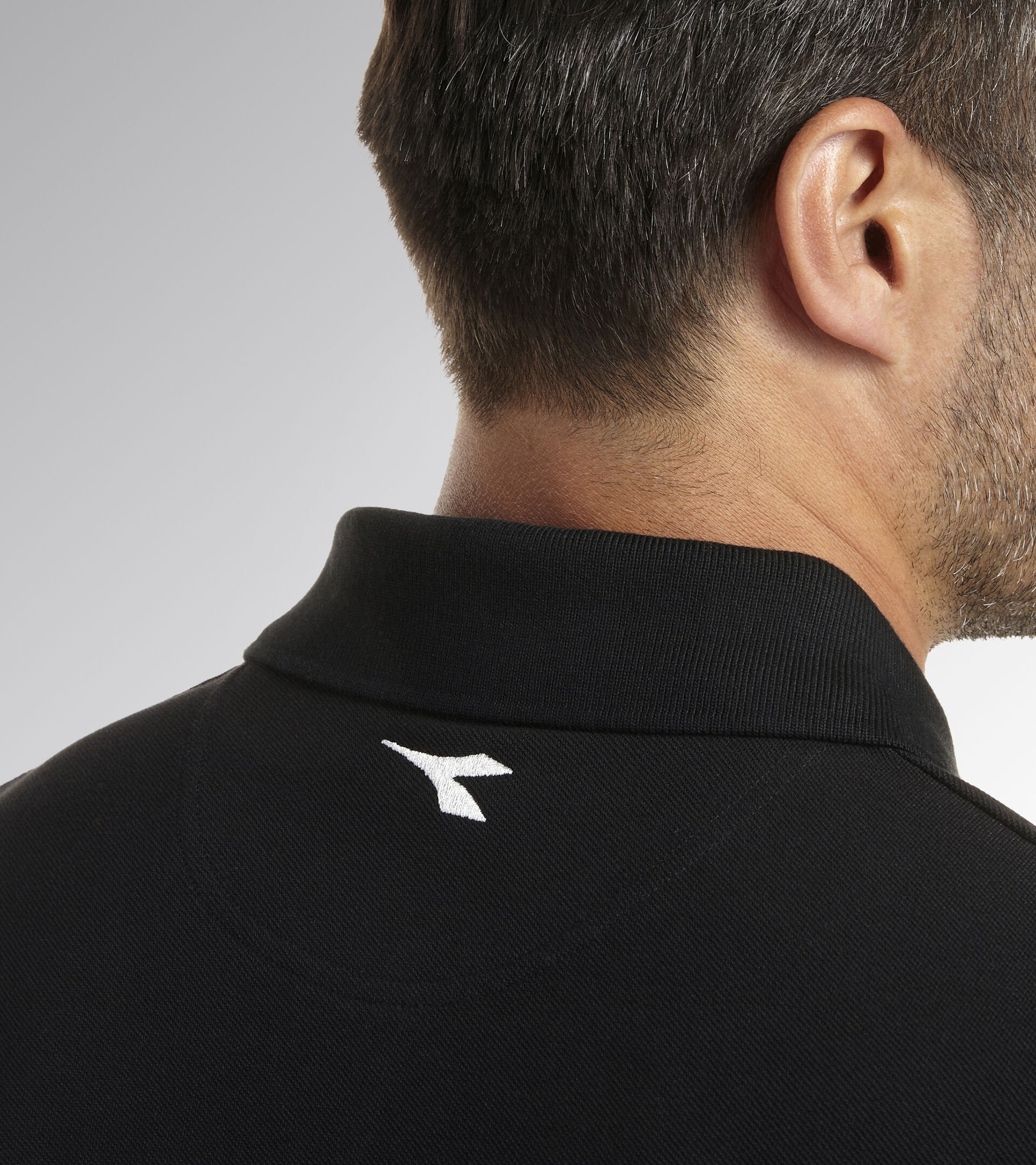 Diadora Utility POLO MC ATLAR ORGANIC MANICA CORTA NERO 177955 80013