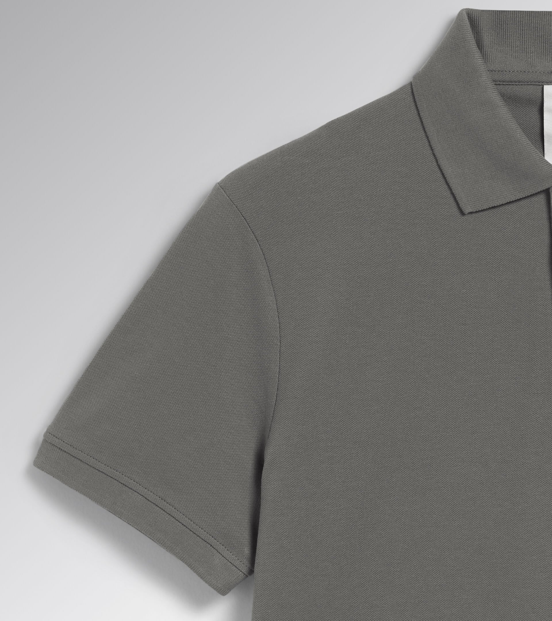 Diadora Utility POLO MC ATLAR ORGANIC MANICA CORTA GRIGIO ACCIAIO 177955 75070