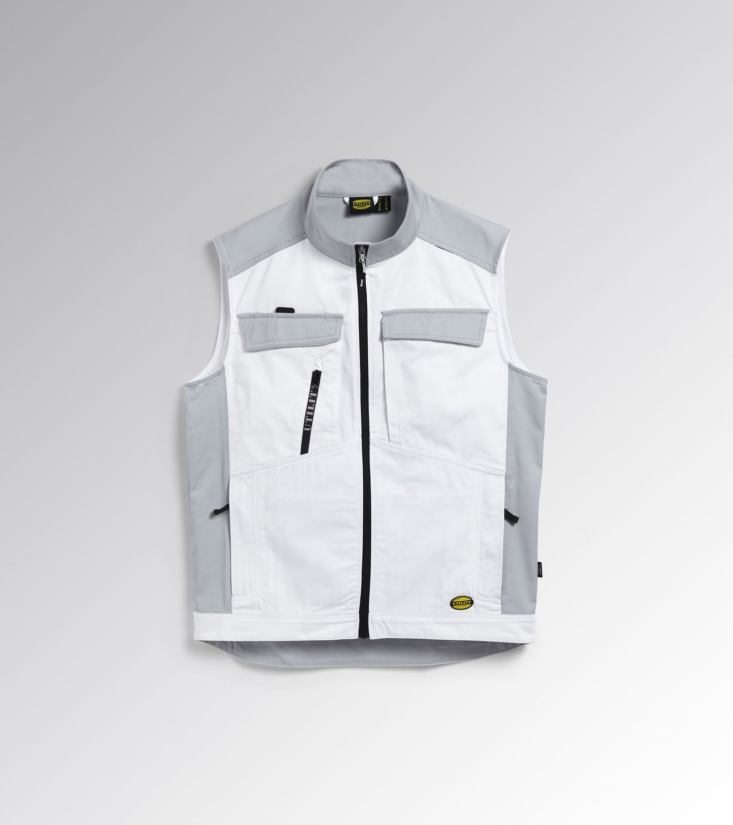 DIADORA UTILITY GILET DA LAVORO VEST EASYWORK LIGHT BIANCO OTTICO 175345 20002