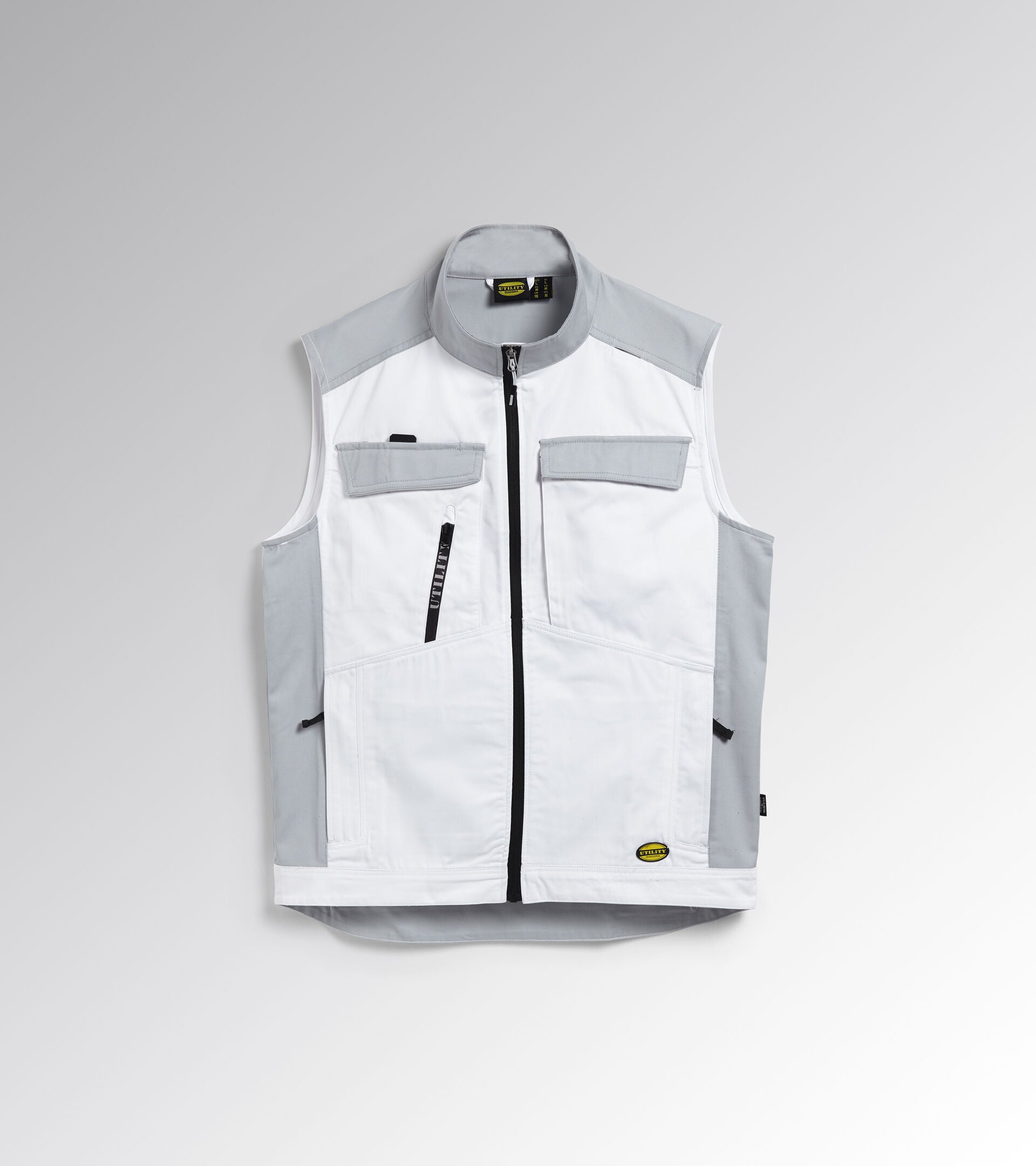 DIADORA UTILITY GILET DA LAVORO VEST EASYWORK LIGHT BIANCO OTTICO 175345 20002