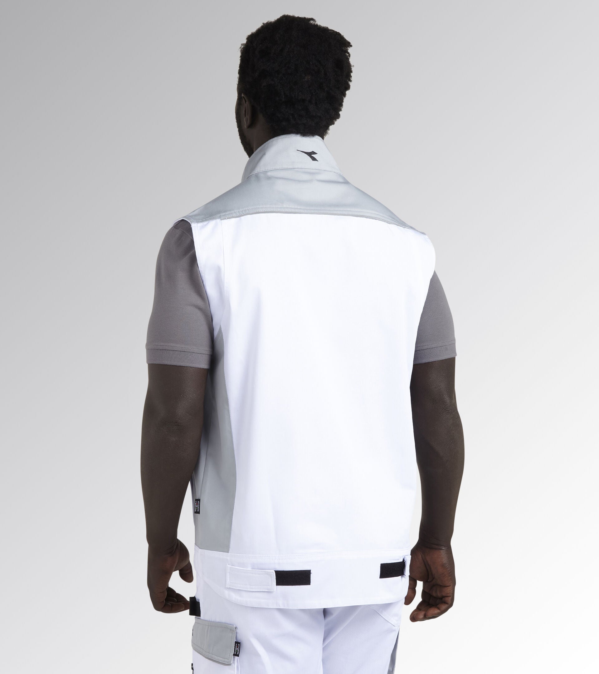DIADORA UTILITY GILET DA LAVORO VEST EASYWORK LIGHT BIANCO OTTICO 175345 20002