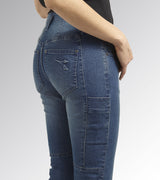 Pantaloni jeans da lavoro Diadora DONNA PANT STONE ATHENA BLU 177676 60123