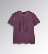 Diadora Utility T-SHIRT URBAN manica corta  VIOLA DAMSON 178758 55100
