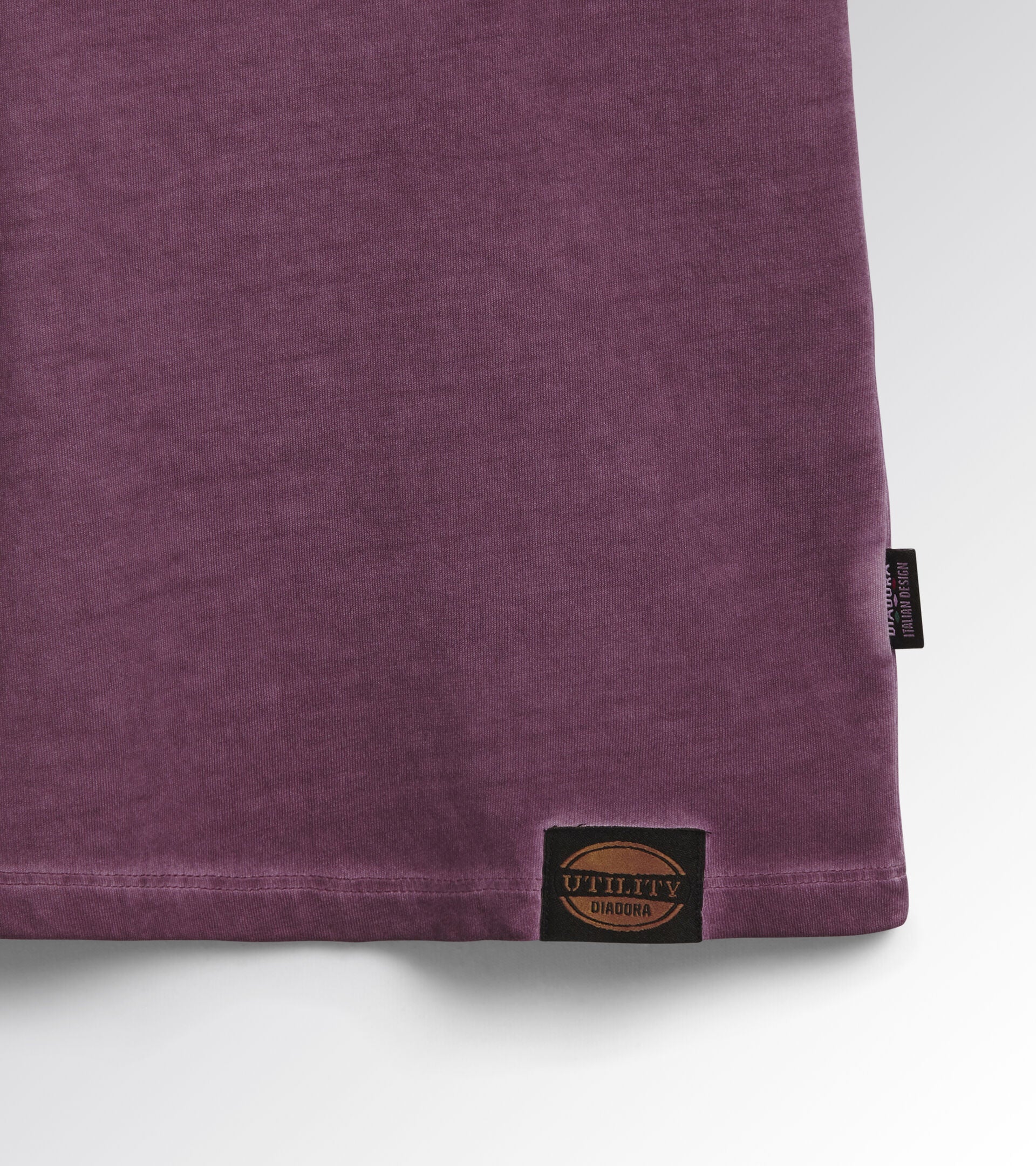 Diadora Utility T-SHIRT URBAN manica corta  VIOLA DAMSON 178758 55100