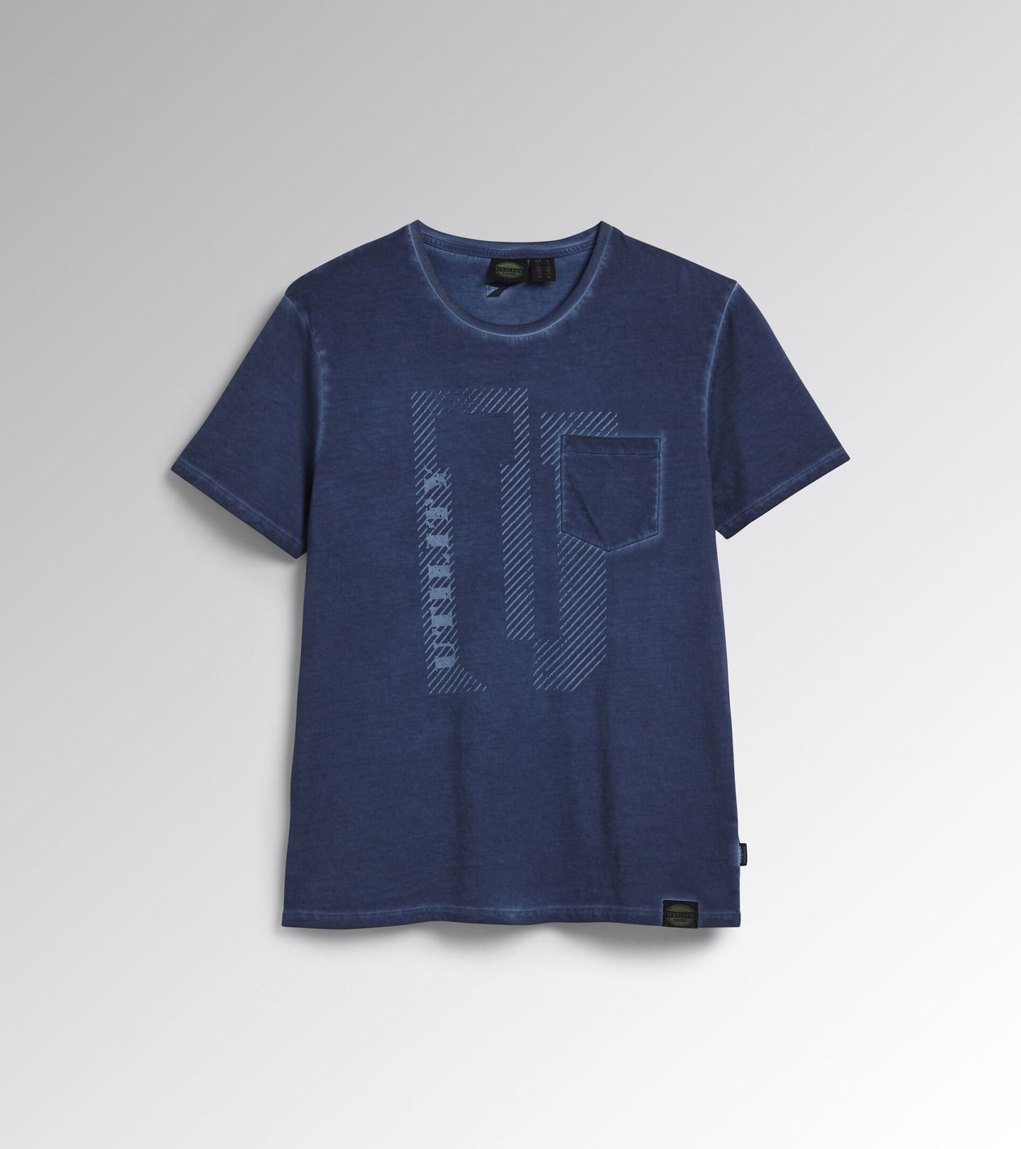Diadora Utility T-SHIRT URBAN manica corta  BLU INFINITO 178758 60027