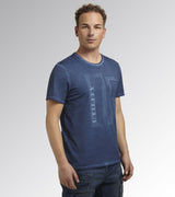 Diadora Utility T-SHIRT URBAN manica corta  BLU INFINITO 178758 60027