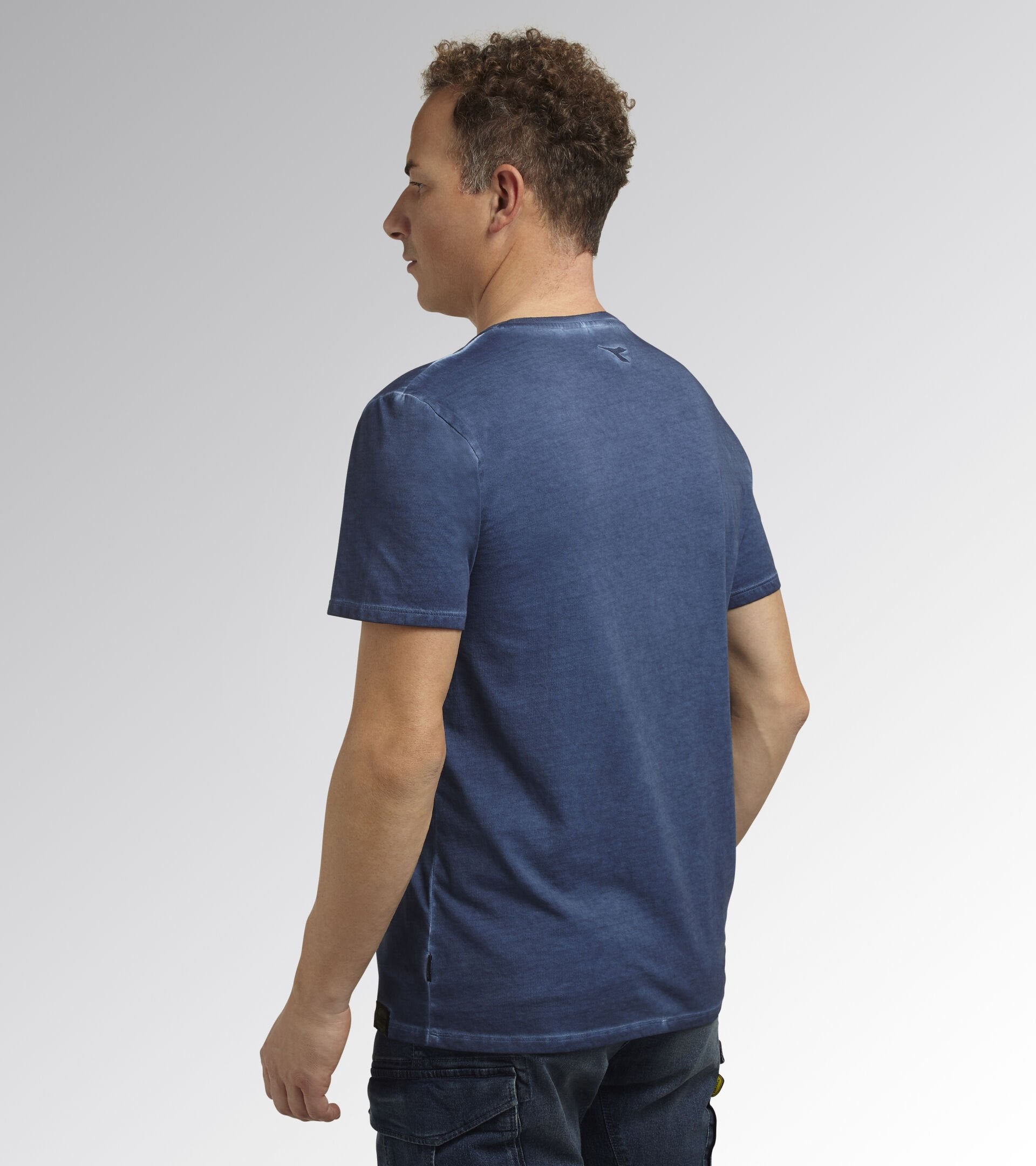 Diadora Utility T-SHIRT URBAN manica corta  BLU INFINITO 178758 60027
