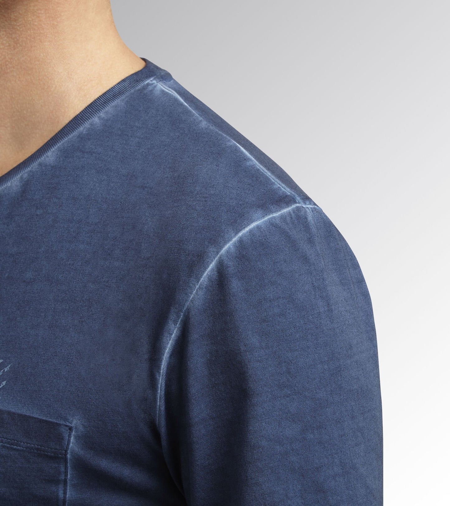 Diadora Utility T-SHIRT URBAN manica corta  BLU INFINITO 178758 60027