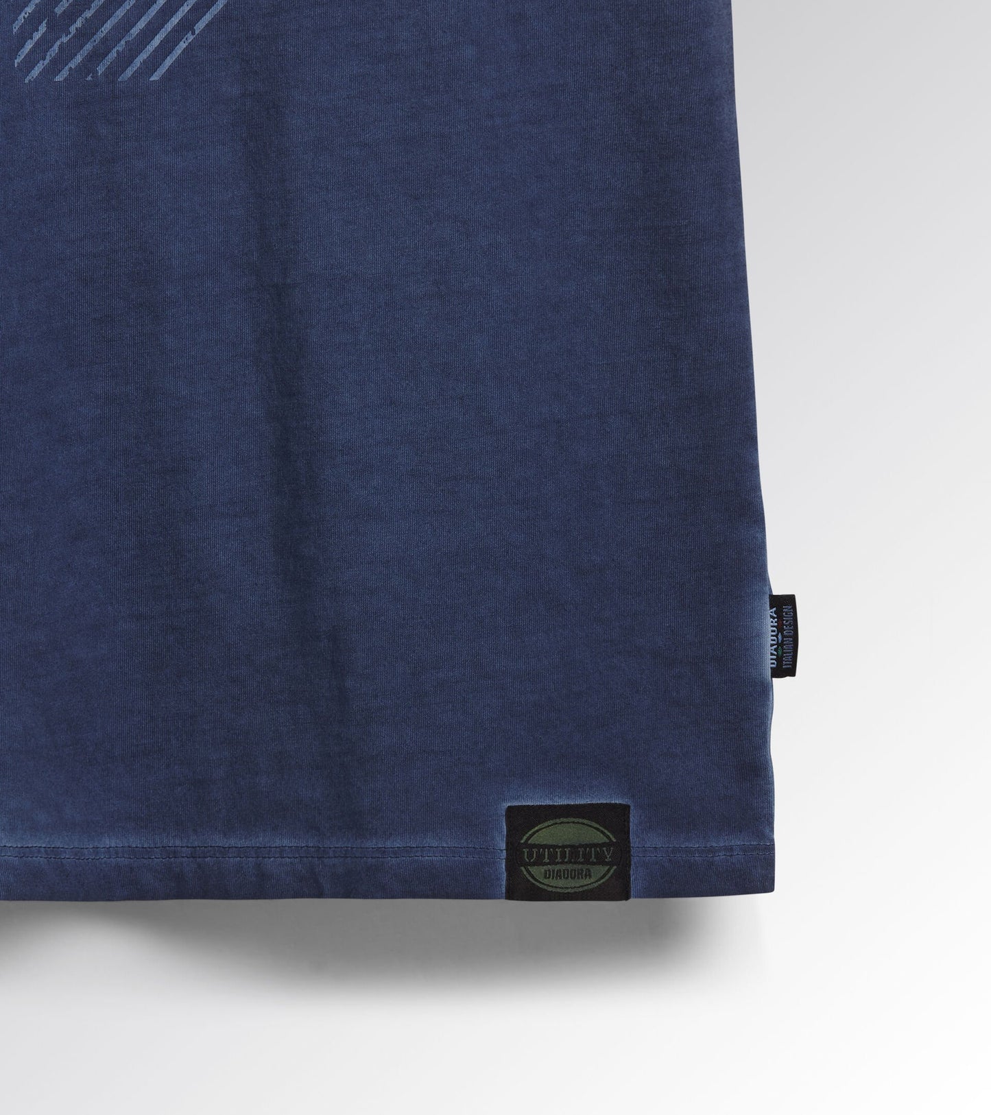 Diadora Utility T-SHIRT URBAN manica corta  BLU INFINITO 178758 60027