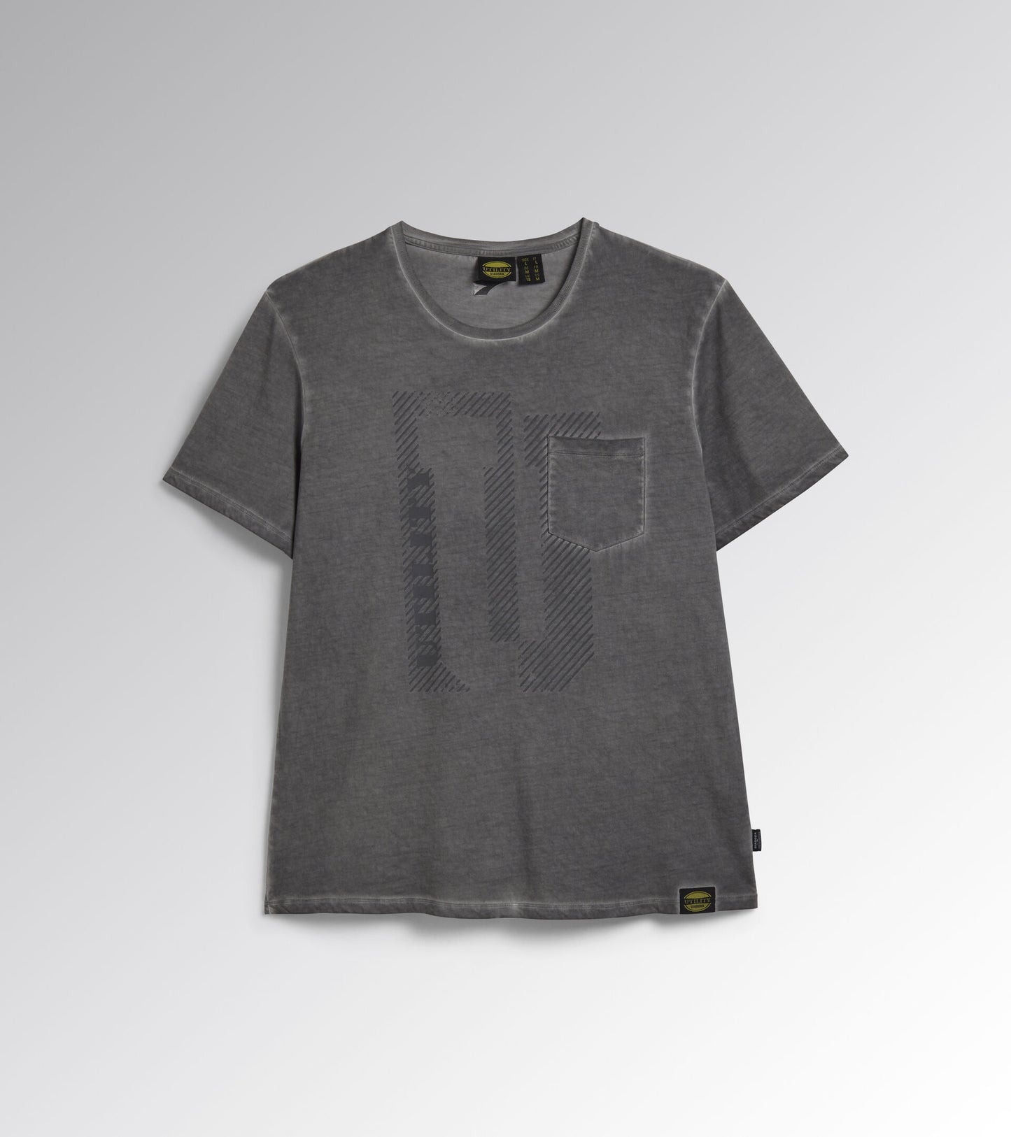 Diadora Utility T-SHIRT URBAN manica corta  GRIGIO PENOMBRA 178758 75138