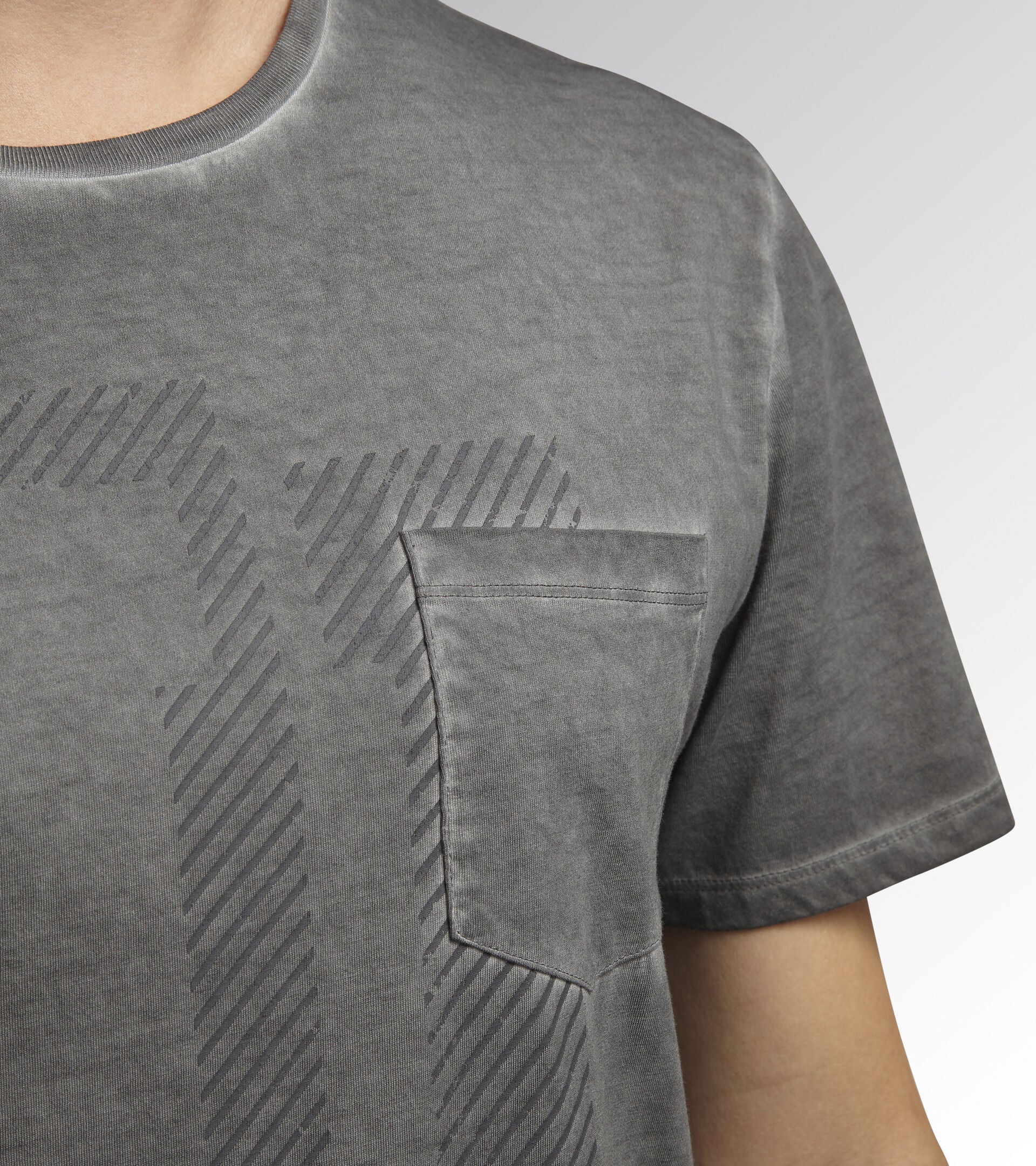 Diadora Utility T-SHIRT URBAN manica corta  GRIGIO PENOMBRA 178758 75138