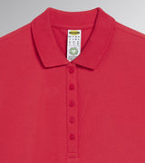 Diadora Utility DONNA POLO MC ATHENA manica corta ROSSO IBISCO 177674 45013