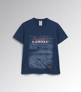 Diadora Utility T-SHIRT GRAPHIC ORGANIC SAILOR BLUE 176914 60139