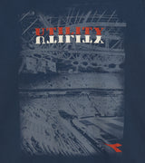 Diadora Utility T-SHIRT GRAPHIC ORGANIC SAILOR BLUE 176914 60139