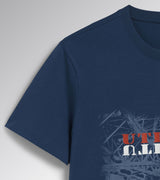 Diadora Utility T-SHIRT GRAPHIC ORGANIC SAILOR BLUE 176914 60139