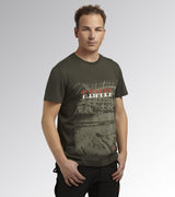 Diadora Utility T-SHIRT GRAPHIC ORGANIC VERDE TIMO 176914 70166