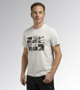 Diadora Utility T-SHIRT GRAPHIC ORGANIC OSTRICA/FUNGO 176914 75151