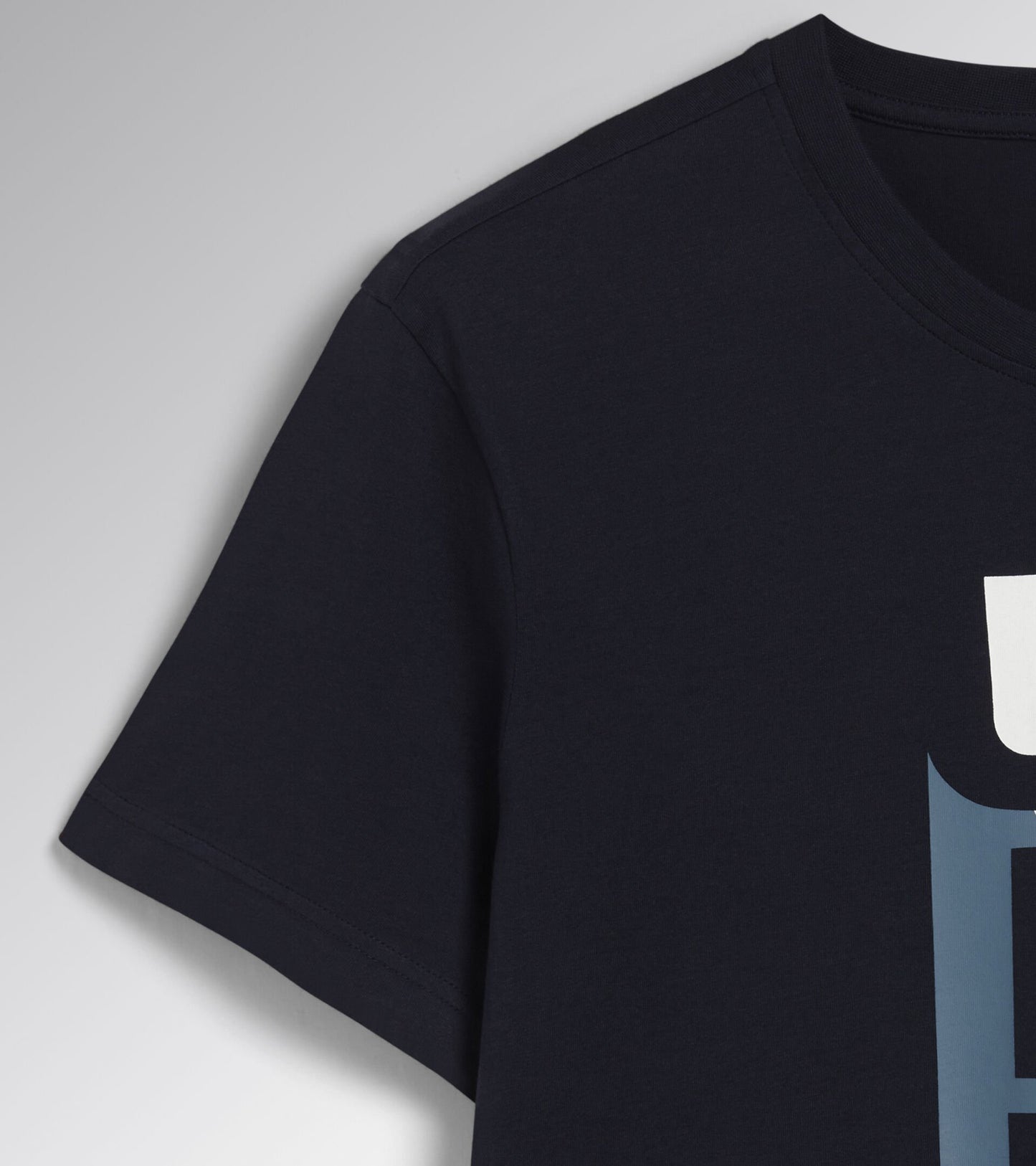 Diadora Utility T-SHIRT GRAPHIC ORGANIC BLU CORSARO 176914 C9778