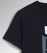 Diadora Utility T-SHIRT GRAPHIC ORGANIC BLU CORSARO 176914 C9778