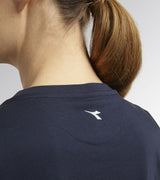 Diadora Utility DONNA T-SHIRT MC ATHENA BLU CLASSICO 177670 60062