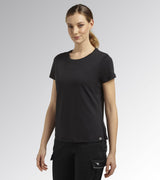 Diadora Utility DONNA T-SHIRT MC ATHENA NERO 177670 80013