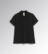 Diadora Utility DONNA POLO MC ATHENA manica corta NERO 177674 80013
