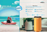 THERMACELL MINI HALO Repellente anti ZANZARE Insetti 20mq Gas butano