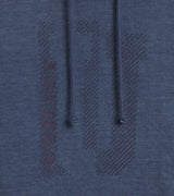Diadora Felpa non garzata  SWEATSHIRT HOODIE URBAN BLU INFINITY 178759 60027