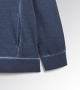 Diadora Felpa non garzata  SWEATSHIRT HOODIE URBAN BLU INFINITY 178759 60027