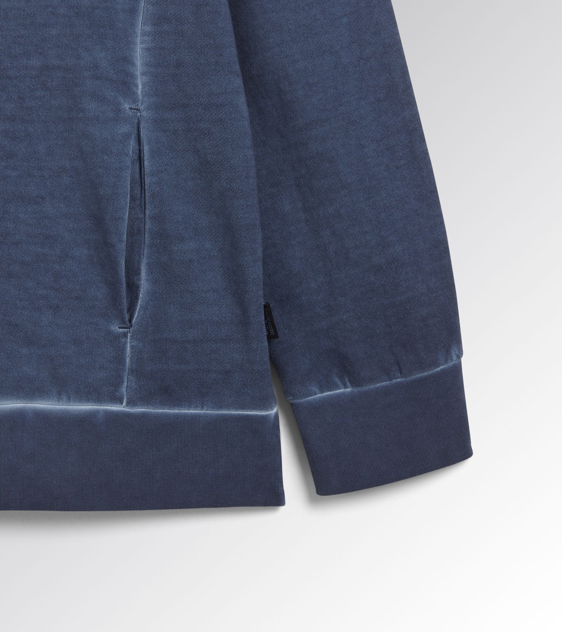 Diadora Felpa non garzata  SWEATSHIRT HOODIE URBAN BLU INFINITY 178759 60027
