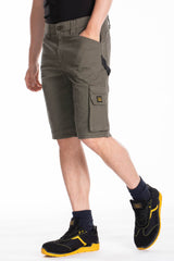 Bermuda da lavoro multi tasca Fiberflex da uomo SUNJOB Rica Lewis VERDE MILITARE