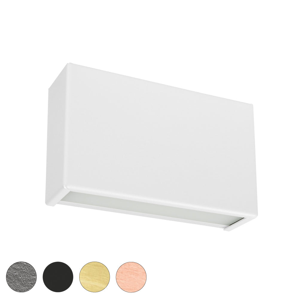 LINEALIGHT 8255N BOX APPLIQUE LED MODERNA a parete LED 10W 500 mA - Biemissione