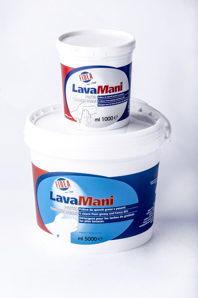 FIDEA PASTA LAVAMANI TRADIZIONALE 1lt al limone uso industriale alto potere solvente