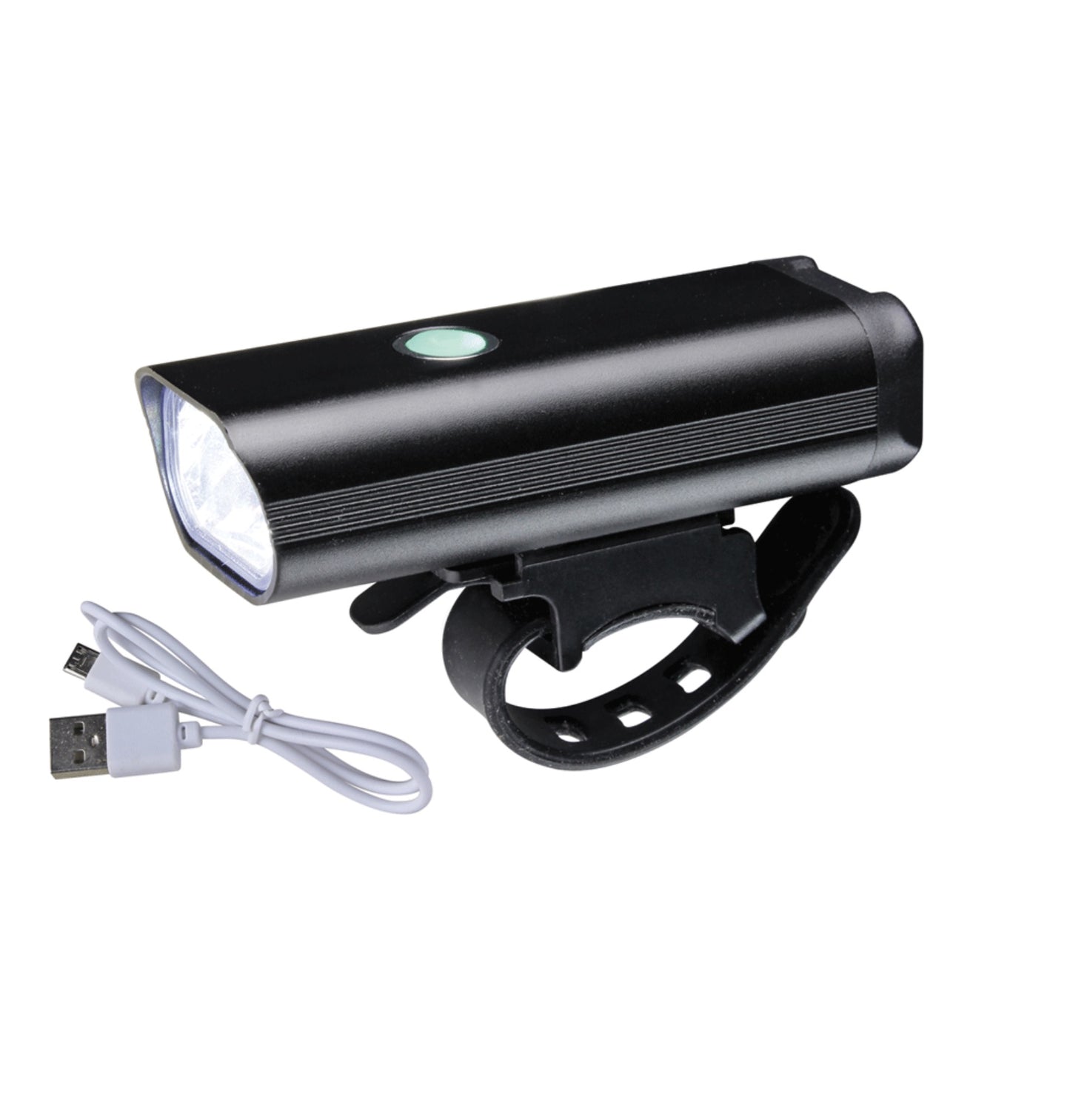 LUCE BICI LED RICARICABILE AL LITIO CORPO IN ALLUMINIO 400 lumen  Valex