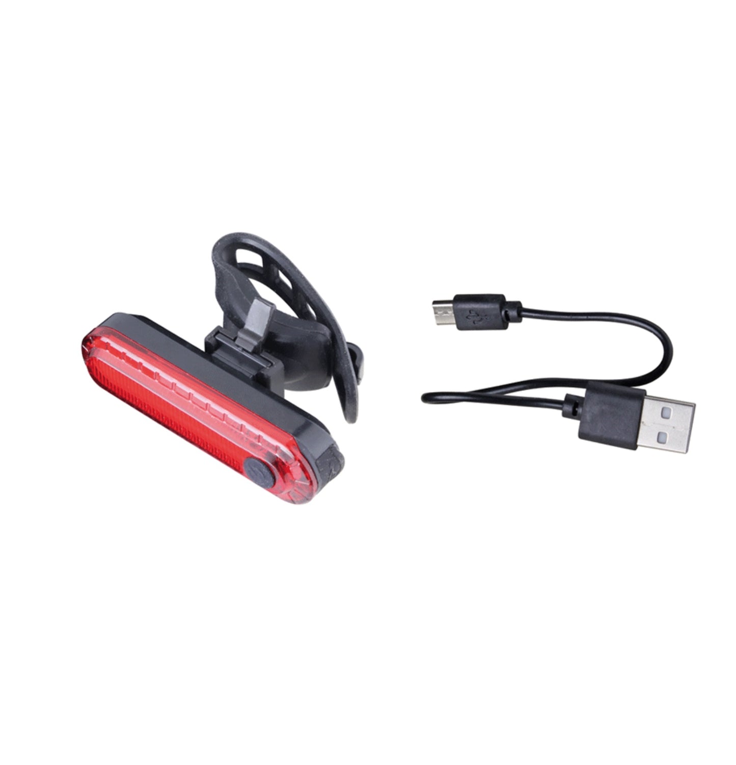LUCE BICI LED posteriore RICARICABILE AL LITIO 30 lumen Valex