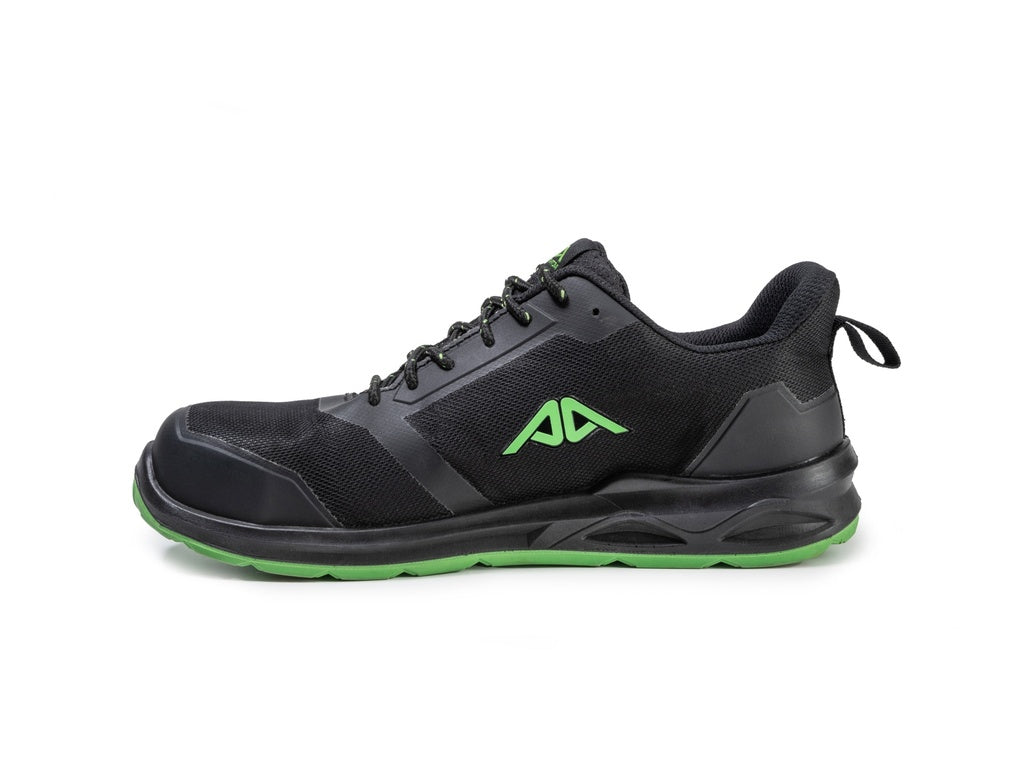 Scarpe Antinfortunistiche ACTIVE GEAR A-RUN Low Green S3 SRC 0%  Metal  