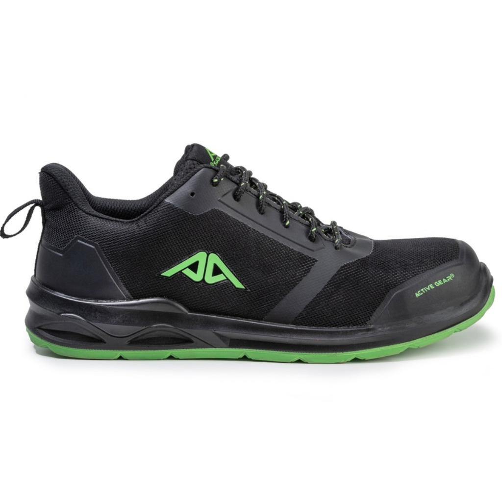 Scarpe Antinfortunistiche ACTIVE GEAR A-RUN Low Green S3 SRC 0%  Metal  