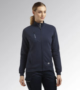 Diadora Utility DONNA SWEATSHIRT FZ ATHENA FELPA FULL ZIP BLU  177677 60062