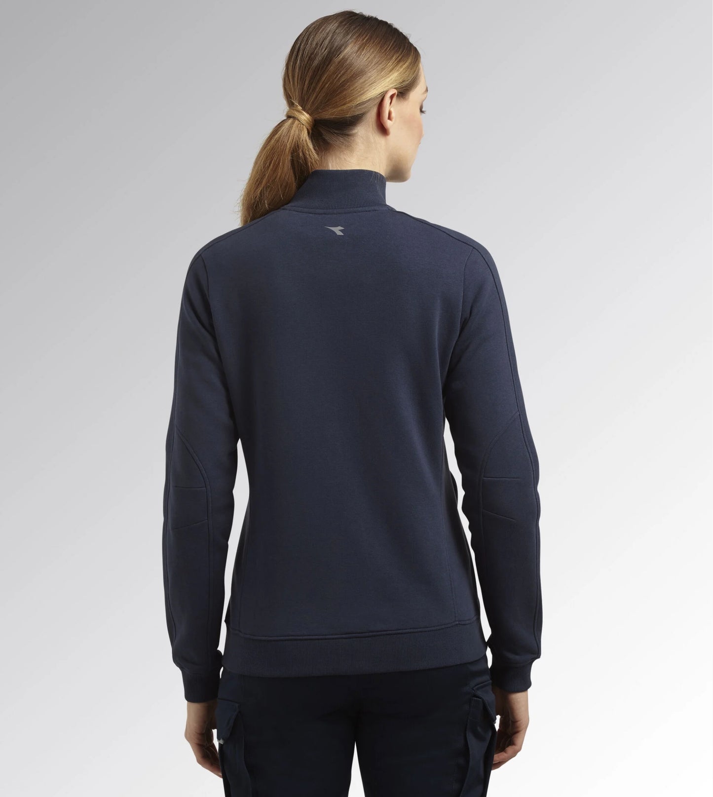 Diadora Utility DONNA SWEATSHIRT FZ ATHENA FELPA FULL ZIP BLU  177677 60062