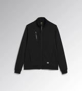 Diadora Utility DONNA SWEATSHIRT FZ ATHENA FELPA FULL ZIP NERO  177677 80013